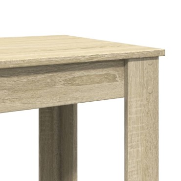 vidaXL Τραπέζι Μπαρ Sonoma Δρυς 102x50x103,5cm Επεξεργ. Ξύλο 1 τεμ.
