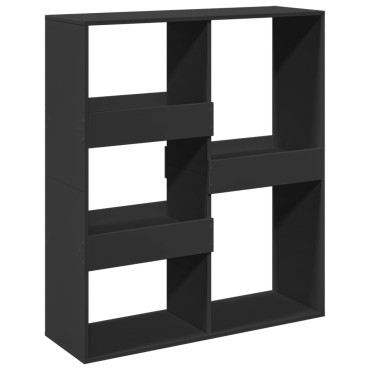 vidaXL Βιβλιοθήκη/Διαχωριστικό Χώρου Μαύρο 100x33x115cm 1 τεμ.