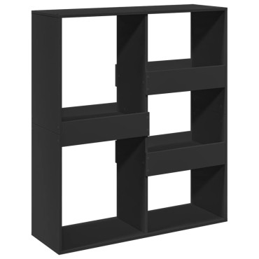 vidaXL Βιβλιοθήκη/Διαχωριστικό Χώρου Μαύρο 100x33x115cm 1 τεμ.