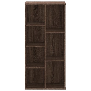 vidaXL Βιβλιοθήκη Καφέ Δρυς 50x25x105cm από Επεξεργασμένο Ξύλο 1 τεμ.