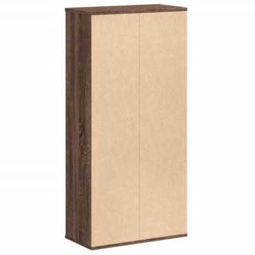 vidaXL Βιβλιοθήκη Καφέ Δρυς 50x25x105cm από Επεξεργασμένο Ξύλο 1 τεμ.