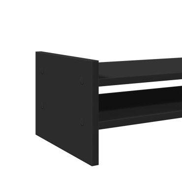 vidaXL Βάση Οθόνης Μαύρη 100x27x20 εκ. από Επεξεργασμένο Ξύλο
