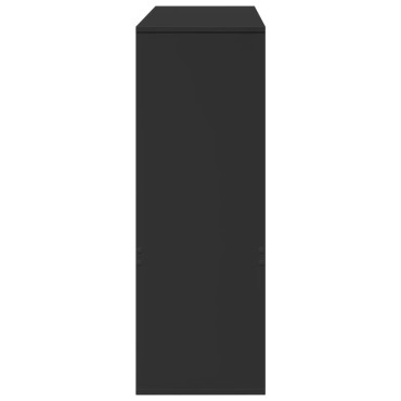 vidaXL Βιβλιοθήκη/Διαχωριστικό Χώρου Μαύρο 100x33x94,5cm 1 τεμ.