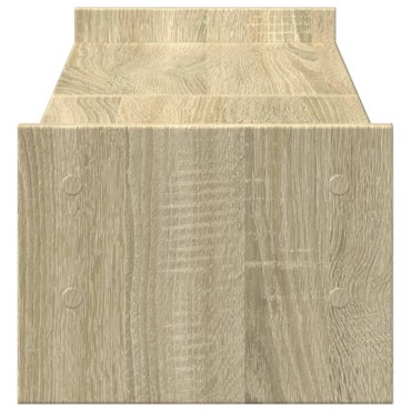 vidaXL Βάση Οθόνης Sonoma Δρυς 100x27x20 εκ. από Επεξ. Ξύλο