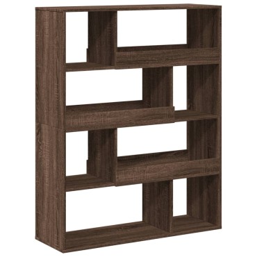 vidaXL Βιβλιοθήκη/Διαχωριστικό Χώρου Δρυς 100x33x125,5cm Επεξ. Ξύλο 1 τεμ.