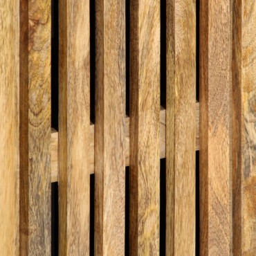 vidaXL Ντουλάπι 90x34x75cm από Μασίφ Ακατέργαστο Ξύλο Μάνγκο 1 τεμ.