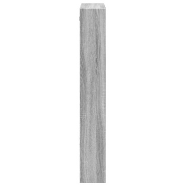 vidaXL Ντουλάπι Τοίχου Γκρι Sonoma 50x15x100cm Επεξεργασμένο Ξύλο 1 τεμ.