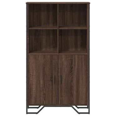 vidaXL Ντουλάπι Καφέ Δρυς 79,5x35,5x137,5cm Επεξεργασμένο Ξύλο 1 τεμ.