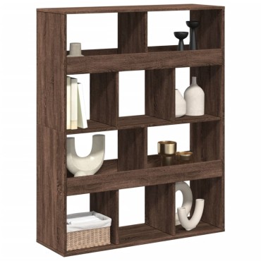 vidaXL Βιβλιοθήκη/Διαχωριστικό Χώρου Δρυς 100x33x125,5cm Επεξ. Ξύλο 1 τεμ.