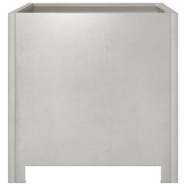 vidaXL Ζαρντινιέρες Κήπου 2 τεμ. 40x40x40 εκ. από Ανοξείδωτο Ατσάλι