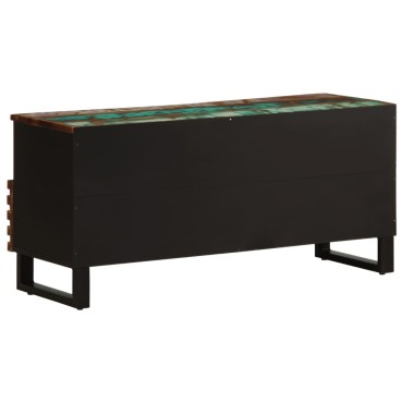 vidaXL Έπιπλο Τηλεόρασης 100x34x46cm από Μασίφ Ξύλο Ακακίας 1 τεμ.