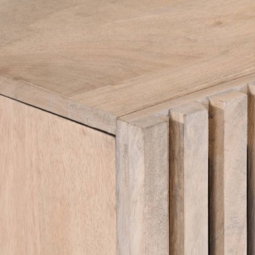 vidaXL Ντουλάπι 90x34x75cm από Μασίφ Ξύλο Μάνγκο 1 τεμ.
