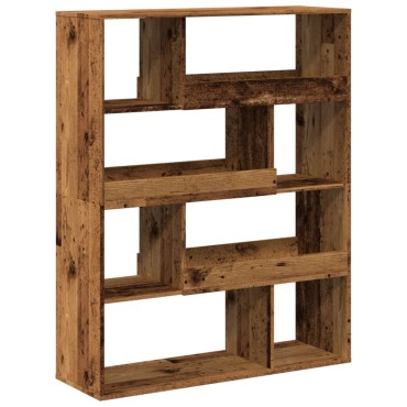 vidaXL Βιβλιοθήκη Όψη Παλαιού Ξύλου 100x33x125,5cm Επεξεργασμένο Ξύλο 1 τεμ.