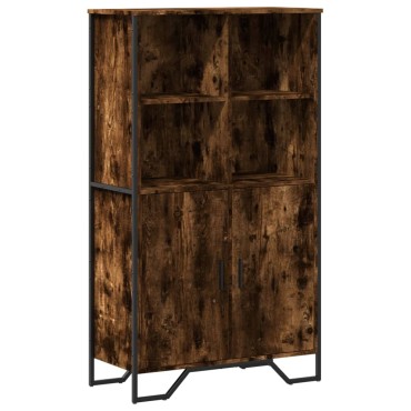 vidaXL Ντουλάπι Καπνιστή Δρυς 79,5x35,5x137,5cm Επεξεργασμένο Ξύλο 1 τεμ.