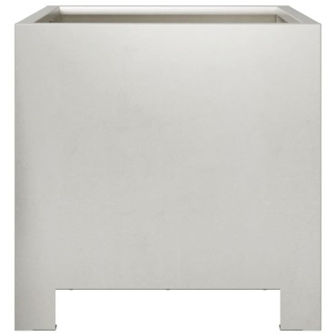 vidaXL Ζαρντινιέρες Κήπου 2 τεμ. 30x30x30 εκ. Ανοξείδωτο Ατσάλι