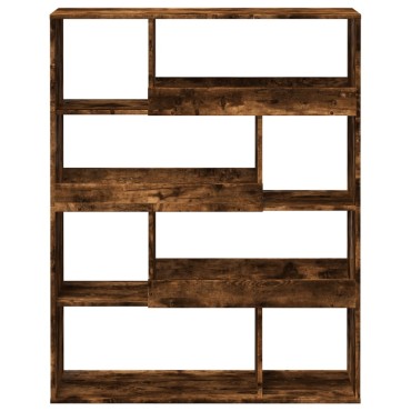 vidaXL Βιβλιοθήκη Καπνιστή Δρυς 100x33x125,5cm από Επεξεργασμένο Ξύλο 1 τεμ.