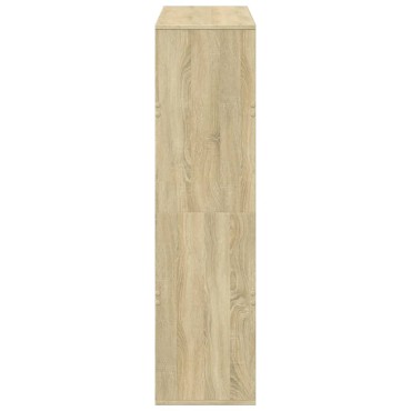 vidaXL Βιβλιοθήκη/Διαχωριστικό Χώρου Δρυς 100x33x125,5cm Επεξ. Ξύλο 1 τεμ.
