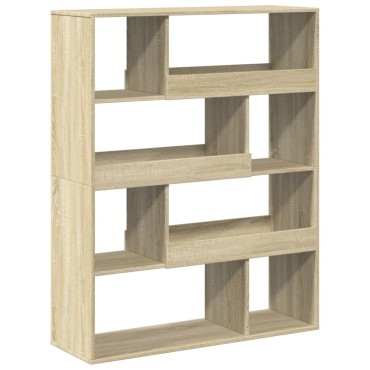 vidaXL Βιβλιοθήκη/Διαχωριστικό Χώρου Δρυς 100x33x125,5cm Επεξ. Ξύλο 1 τεμ.