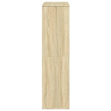 vidaXL Βιβλιοθήκη/Διαχωριστικό Χώρου Δρυς 100x33x125,5cm Επεξ. Ξύλο 1 τεμ.
