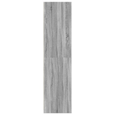 vidaXL Ντουλάπα Γκρι Sonoma 30x50x200cm από Επεξεργασμένο Ξύλο 1 τεμ.