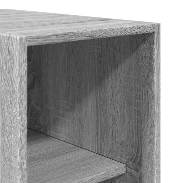 vidaXL Ντουλάπα Γκρι Sonoma 30x50x200cm από Επεξεργασμένο Ξύλο 1 τεμ.