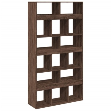vidaXL Βιβλιοθήκη/Διαχωριστικό Χώρου Δρυς 100x33x187,5cm Επεξ. Ξύλο 1 τεμ.