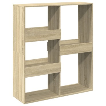 vidaXL Βιβλιοθήκη/Διαχωριστικό Χώρου Δρυς 100x33x115cm Επεξ. Ξύλο 1 τεμ.