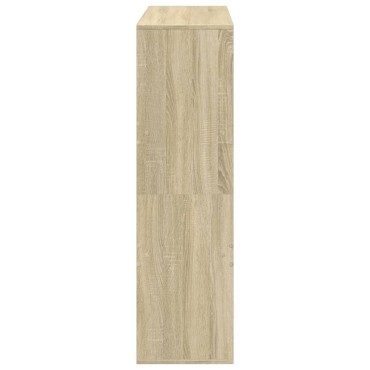 vidaXL Βιβλιοθήκη/Διαχωριστικό Χώρου Δρυς 100x33x115cm Επεξ. Ξύλο 1 τεμ.