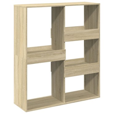 vidaXL Βιβλιοθήκη/Διαχωριστικό Χώρου Δρυς 100x33x115cm Επεξ. Ξύλο 1 τεμ.