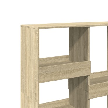 vidaXL Βιβλιοθήκη/Διαχωριστικό Χώρου Δρυς 100x33x115cm Επεξ. Ξύλο 1 τεμ.