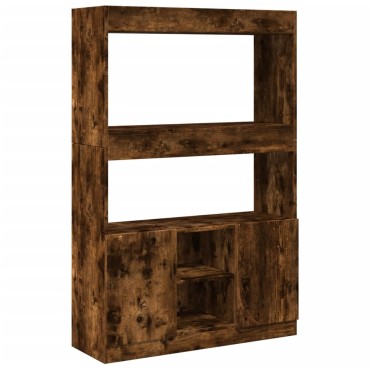 vidaXL Ντουλάπι Καπνιστή Δρυς 92x33x140cm από Επεξεργασμένο Ξύλο 1 τεμ.