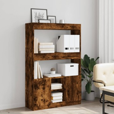 vidaXL Ντουλάπι Καπνιστή Δρυς 92x33x140cm από Επεξεργασμένο Ξύλο 1 τεμ.
