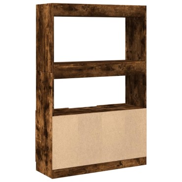 vidaXL Ντουλάπι Καπνιστή Δρυς 92x33x140cm από Επεξεργασμένο Ξύλο 1 τεμ.