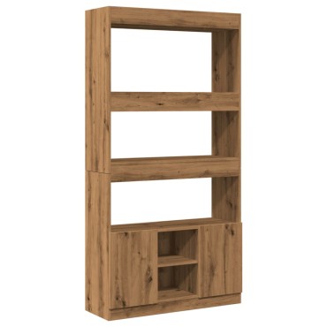 vidaXL Ντουλάπι Αρτισιανή Δρυς 92x33x180cm από Επεξεργασμένο Ξύλο 1 τεμ.