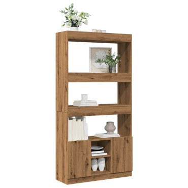 vidaXL Ντουλάπι Αρτισιανή Δρυς 92x33x180cm από Επεξεργασμένο Ξύλο 1 τεμ.