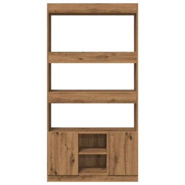 vidaXL Ντουλάπι Αρτισιανή Δρυς 92x33x180cm από Επεξεργασμένο Ξύλο 1 τεμ.