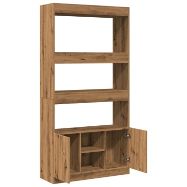 vidaXL Ντουλάπι Αρτισιανή Δρυς 92x33x180cm από Επεξεργασμένο Ξύλο 1 τεμ.