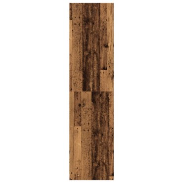 vidaXL Ντουλάπα Όψη Παλαιού Ξύλου 30x50x200cm από Επεξεργασμένο Ξύλο 1 τεμ.