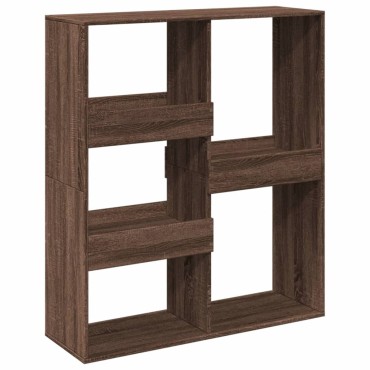 vidaXL Βιβλιοθήκη/Διαχωριστικό Χώρου Δρυς 100x33x115cm Επεξ. Ξύλο 1 τεμ.