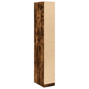 vidaXL Ντουλάπα Καπνιστή Δρυς 30x50x200cm από Επεξεργασμένο Ξύλο 1 τεμ.