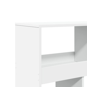 vidaXL Βιβλιοθήκη/Διαχωριστικό Χώρου Λευκό 100x33x187,5cm Επεξ. Ξύλο 1 τεμ.