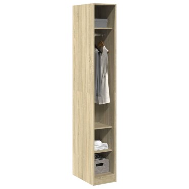 vidaXL Ντουλάπα Sonoma Δρυς 30x50x200cm από Επεξεργασμένο Ξύλο 1 τεμ.