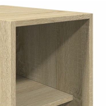 vidaXL Ντουλάπα Sonoma Δρυς 30x50x200cm από Επεξεργασμένο Ξύλο 1 τεμ.