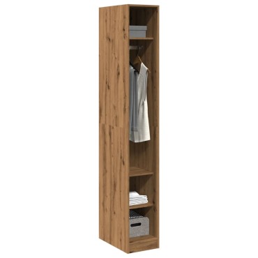 vidaXL Ντουλάπα Αρτισιανή Δρυς 30x50x200cm από Επεξεργασμένο Ξύλο 1 τεμ.