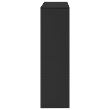 vidaXL Βιβλιοθήκη/Διαχωριστικό Χώρου Μαύρη 100x33x115cm Επεξ. Ξύλο 1 τεμ.
