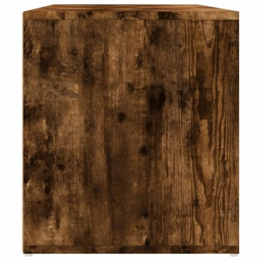 vidaXL Γωνιακό Έπιπλο Καπνιστή δρυς 200x40x45cm από Επεξεργ. Ξύλο 1 τεμ.