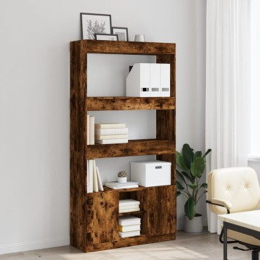vidaXL Ντουλάπι Καπνιστή Δρυς 92x33x180cm από Επεξεργασμένο Ξύλο 1 τεμ.