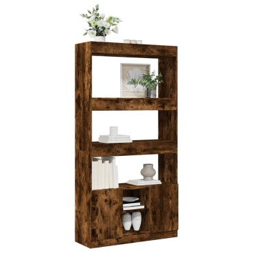 vidaXL Ντουλάπι Καπνιστή Δρυς 92x33x180cm από Επεξεργασμένο Ξύλο 1 τεμ.