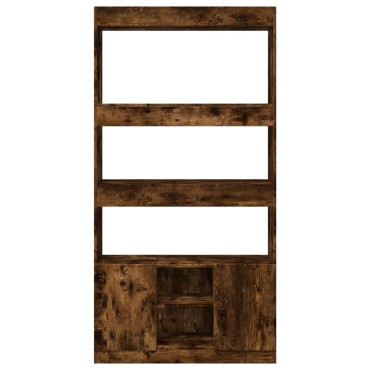 vidaXL Ντουλάπι Καπνιστή Δρυς 92x33x180cm από Επεξεργασμένο Ξύλο 1 τεμ.