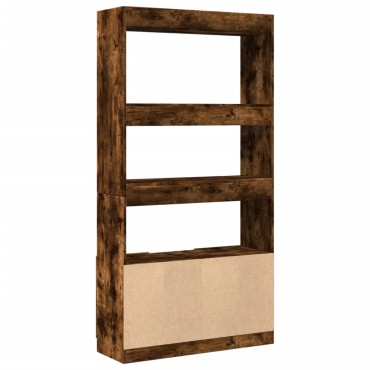 vidaXL Ντουλάπι Καπνιστή Δρυς 92x33x180cm από Επεξεργασμένο Ξύλο 1 τεμ.